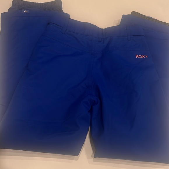 Roxy girls royal blue snowboard / ski pants size 12 - Picture 5 of 6